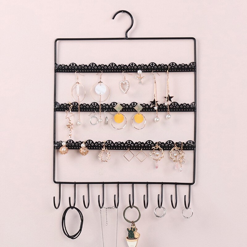 Metal Wall Mount Jewelry Organizer