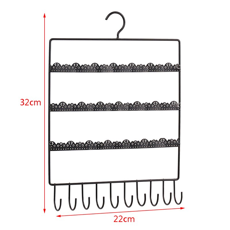 Metal Wall Mount Jewelry Organizer