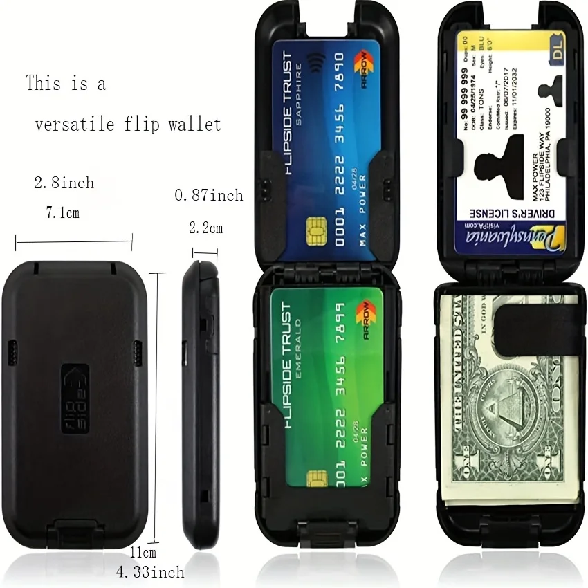 Metal Wallet, RFID Block Minimalist Wallet Men's Ultra Thin Aluminum Clip Pocket Cash Credit Card Holder Metal Wallet, RFID Block Minimalist Wallet Men's Ultra Thin Aluminum Clip Pocket Cash Credit Card Holder