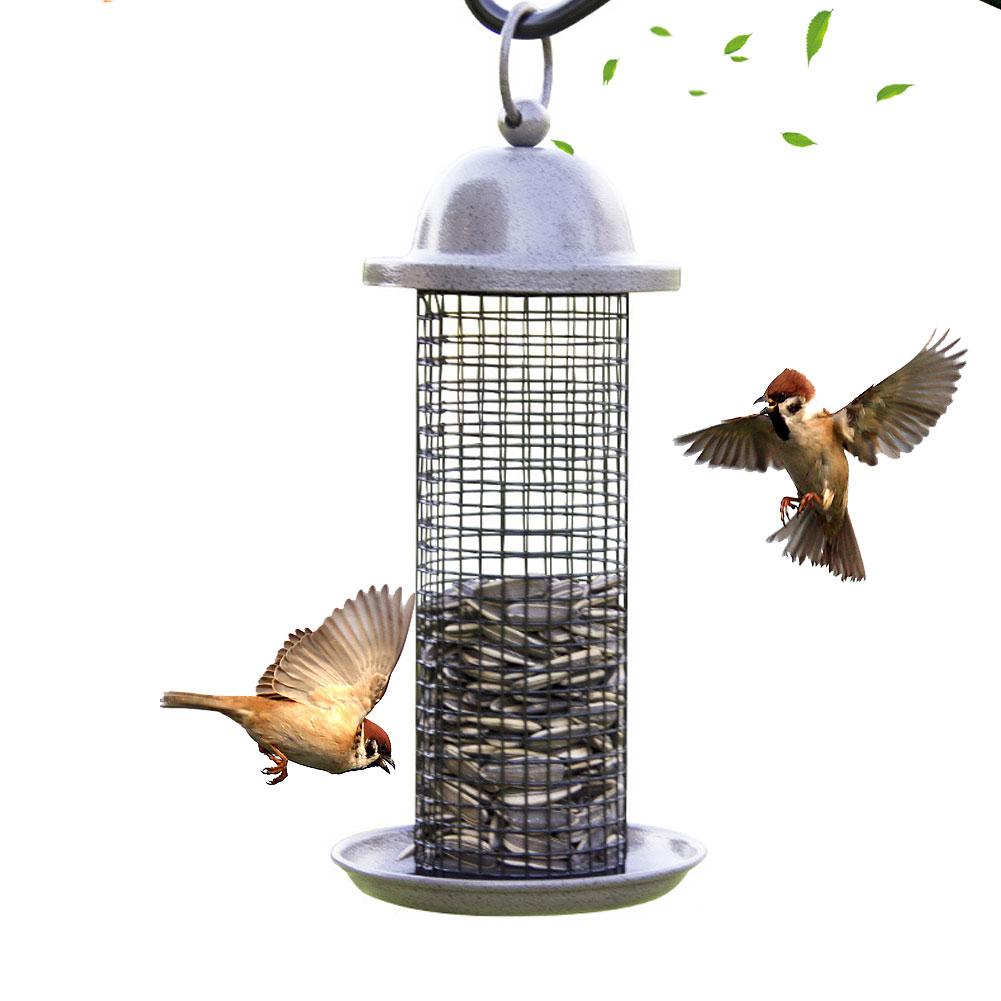 Metal Wire Tube Bird Feeder