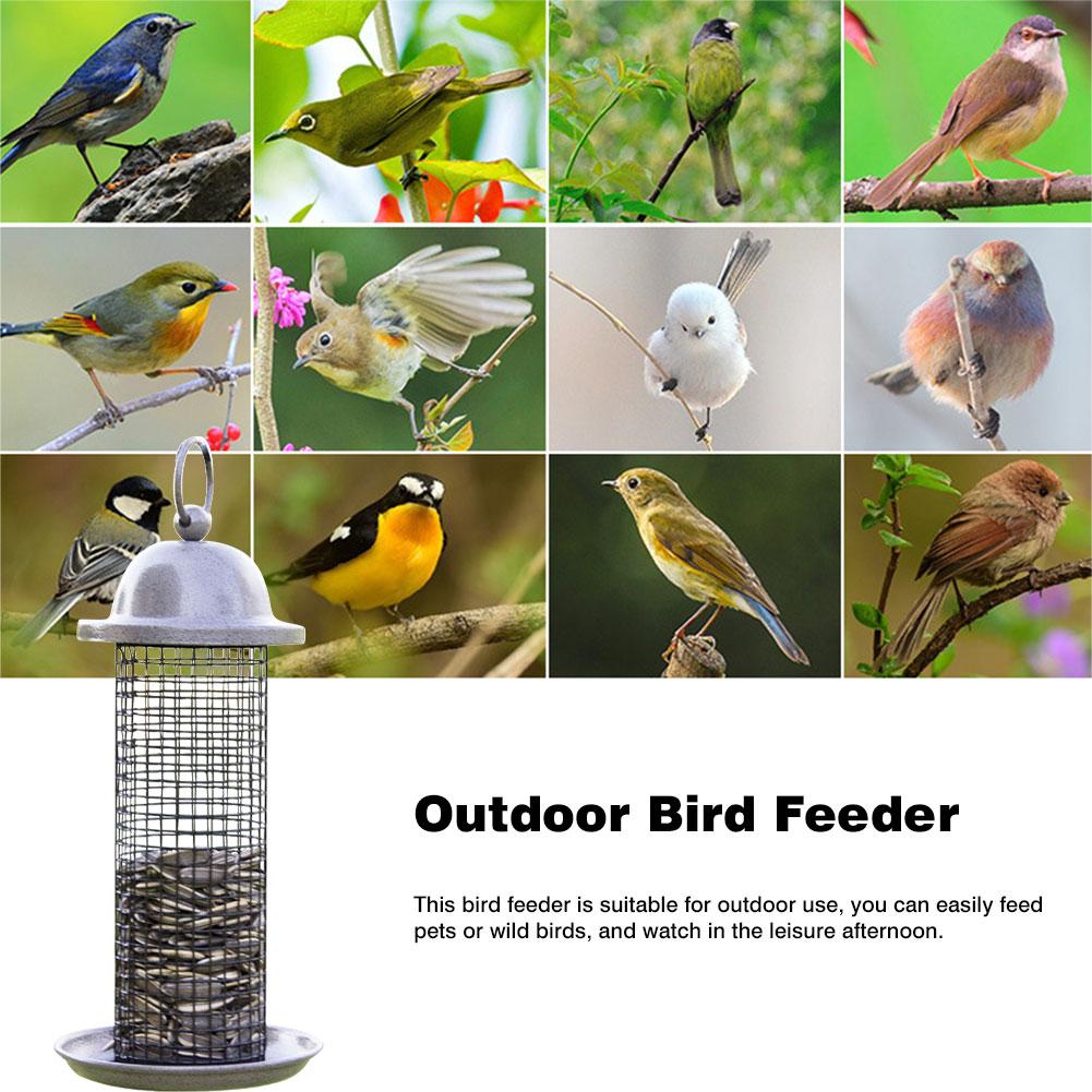 Metal Wire Tube Bird Feeder