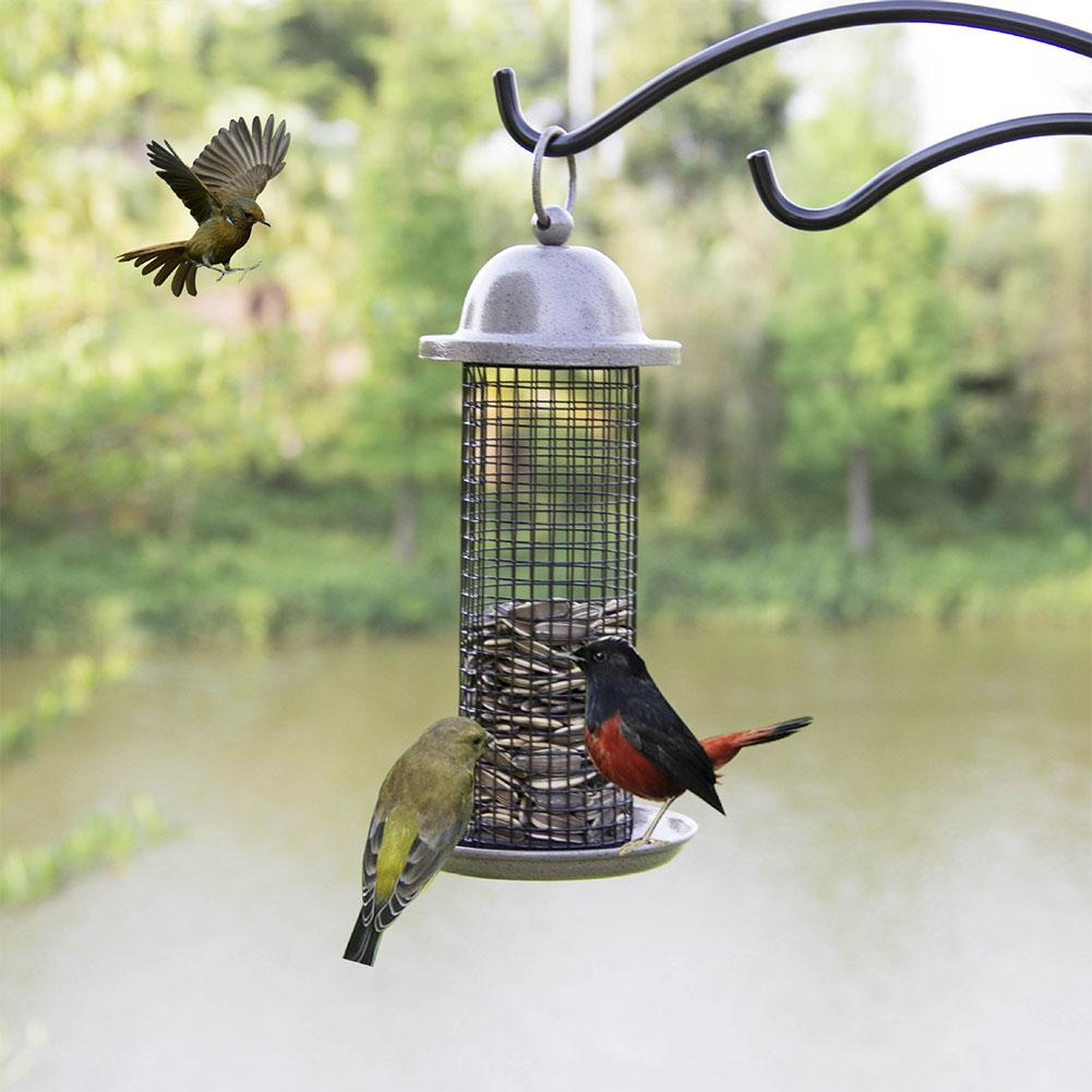 Metal Wire Tube Bird Feeder