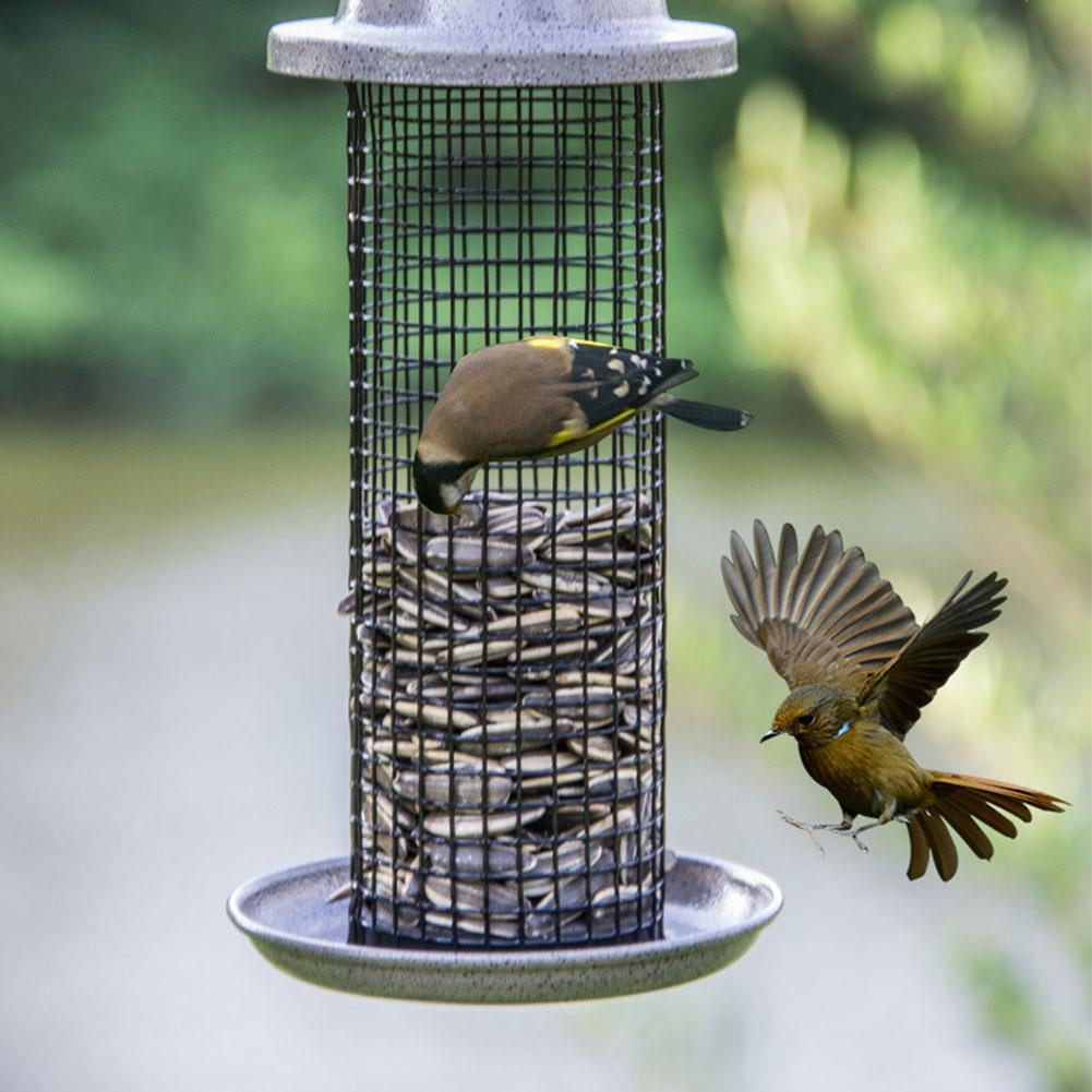 Metal Wire Tube Bird Feeder