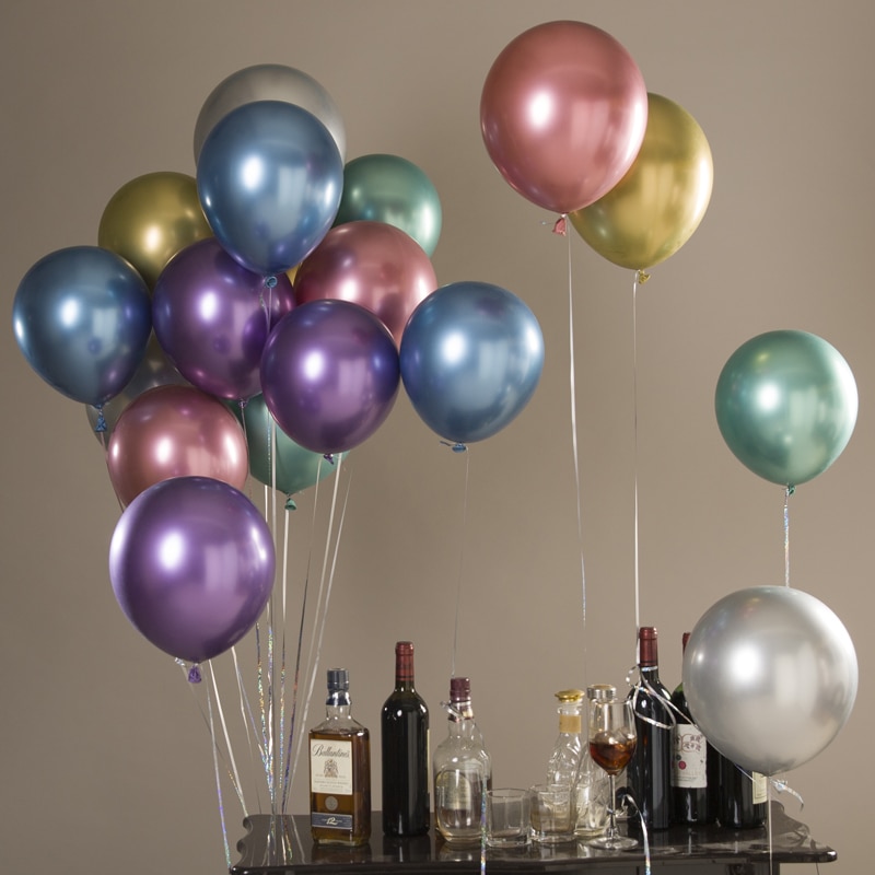 Metallic Balloons DIY Party Decors Metallic Balloons DIY Party Decors