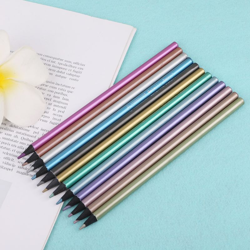 Metallic Colored Pencils (12 Pcs) Metallic Colored Pencils (12 Pcs)