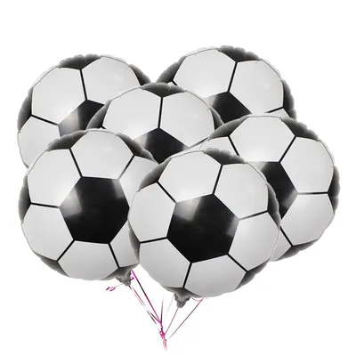 Metallic Foil Football Balloons (10pcs) Metallic Foil Football Balloons (10pcs)