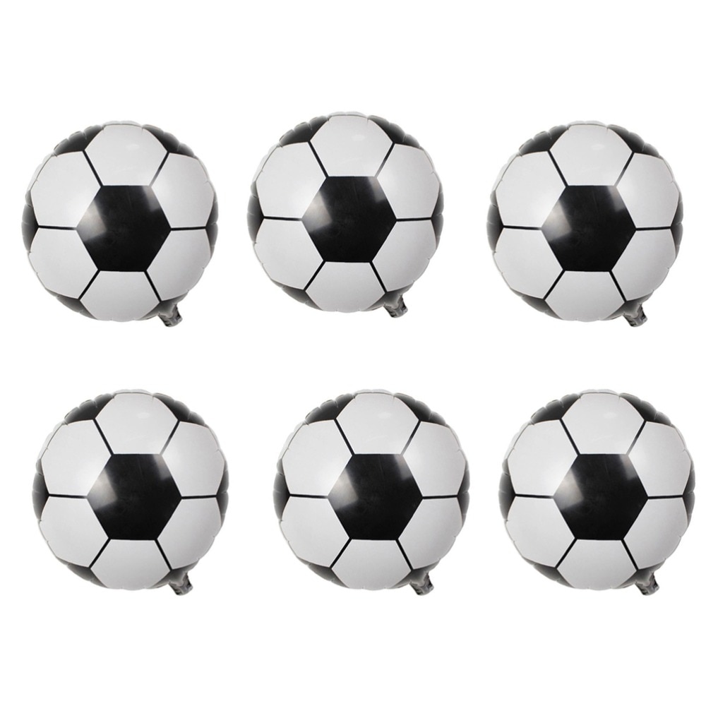 Metallic Foil Football Balloons (10pcs) Metallic Foil Football Balloons (10pcs)