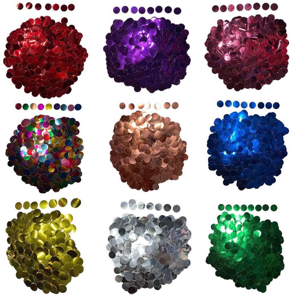 Metallic Round Foil Confetti