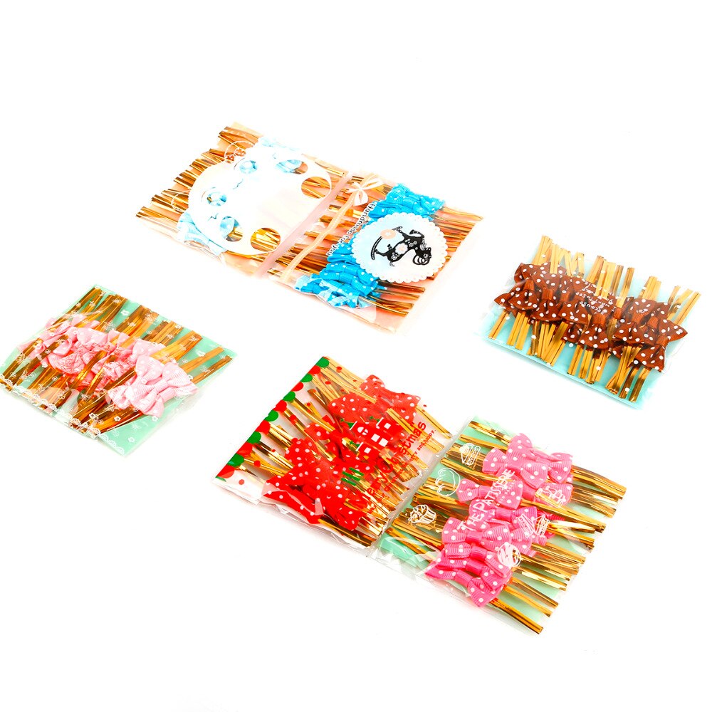 Metallic Twist Ties DIY Supplies (40pcs)