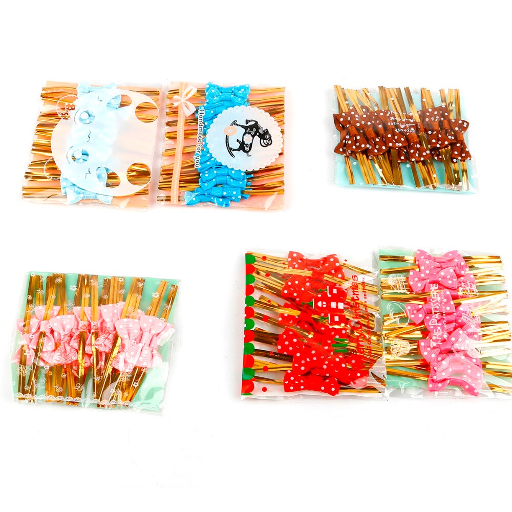 Metallic Twist Ties DIY Supplies (40pcs)