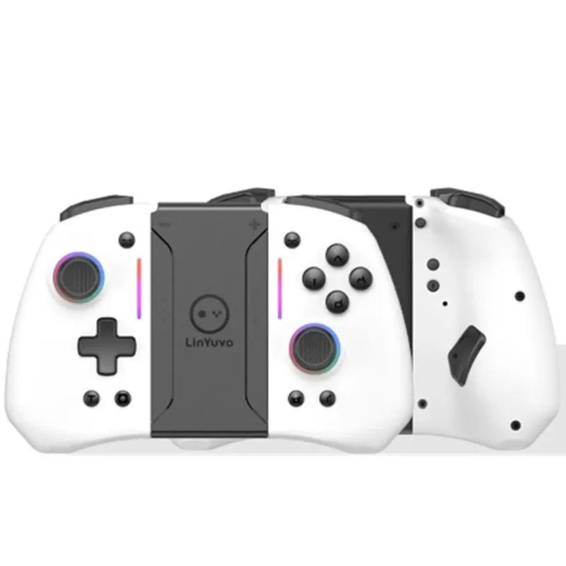 Meteor Light Wireless Joy-pad with 8 Color RGB Lights for Switch/Lite/OLED with ProgrammableTurbo Vibration Meteor Light Wireless Joy-pad with 8 Color RGB Lights for Switch/Lite/OLED with ProgrammableTurbo Vibration