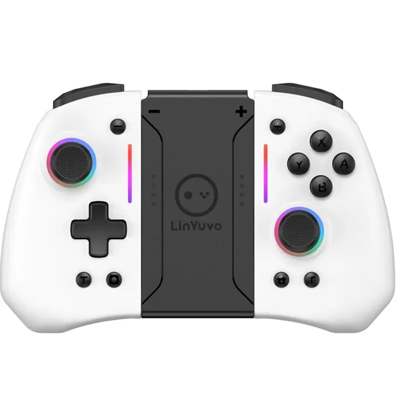 Meteor Light Wireless Joy-pad with 8 Color RGB Lights for Switch/Lite/OLED with ProgrammableTurbo Vibration Meteor Light Wireless Joy-pad with 8 Color RGB Lights for Switch/Lite/OLED with ProgrammableTurbo Vibration