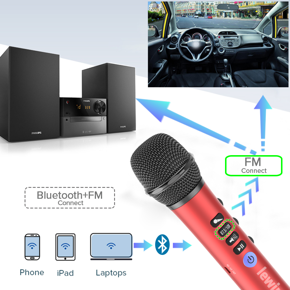 Mic Speaker Bluetooth Microphone Mic Speaker Bluetooth Microphone