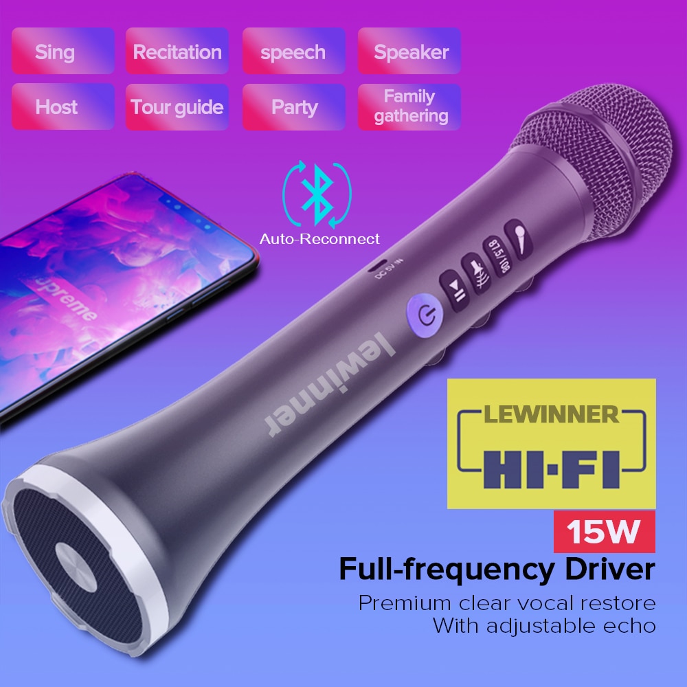 Mic Speaker Bluetooth Microphone Mic Speaker Bluetooth Microphone