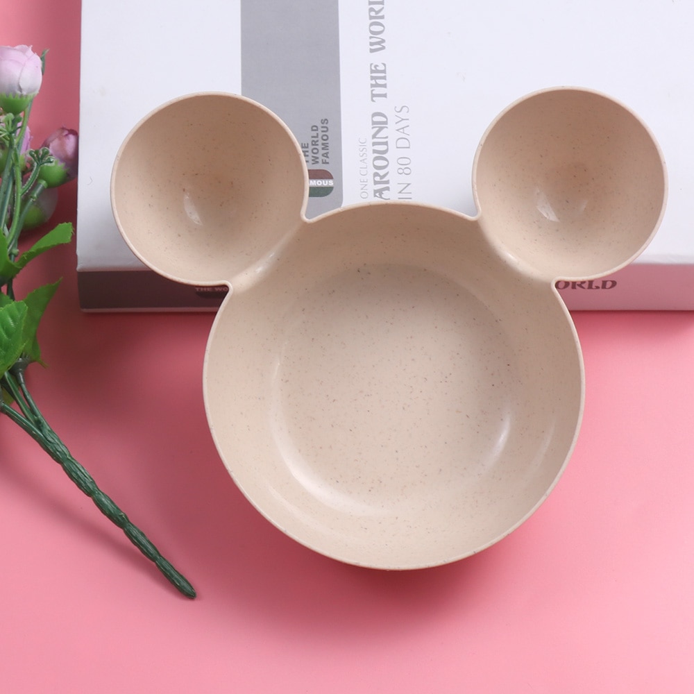 Mickey Mouse Plate Cute Tableware