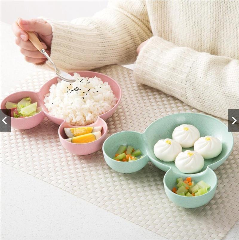 Mickey Mouse Plate Cute Tableware