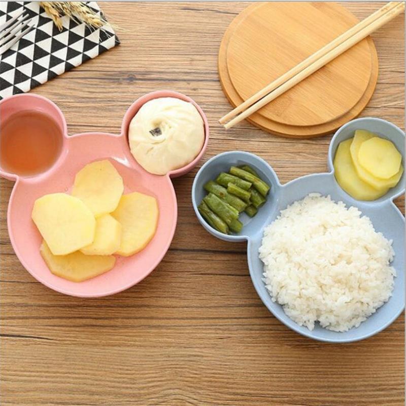 Mickey Mouse Plate Cute Tableware