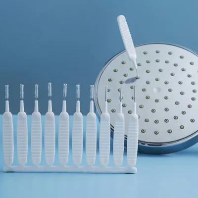 Micro Showerhead Cleaning Brushes (10 pcs)