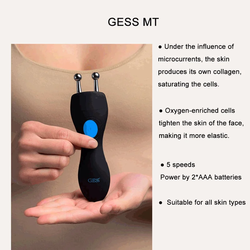 Microcurrent Facial Device, Face Lift Massager Anti Aging Skin and Neck Care Beauty Tools for Home,Office