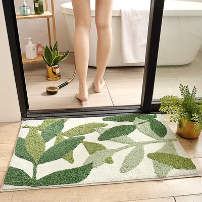Microfiber Bath Mat Nonslip Rug
