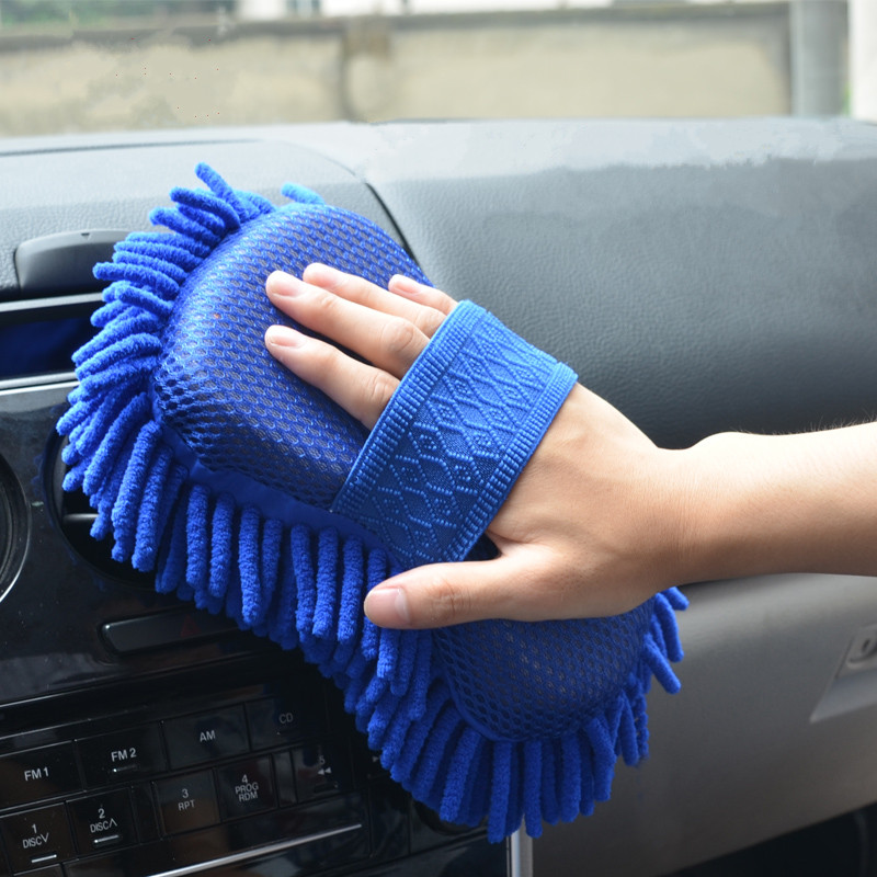 Microfiber Car Cleaning Brush Sponge Microfiber Car Cleaning Brush Sponge