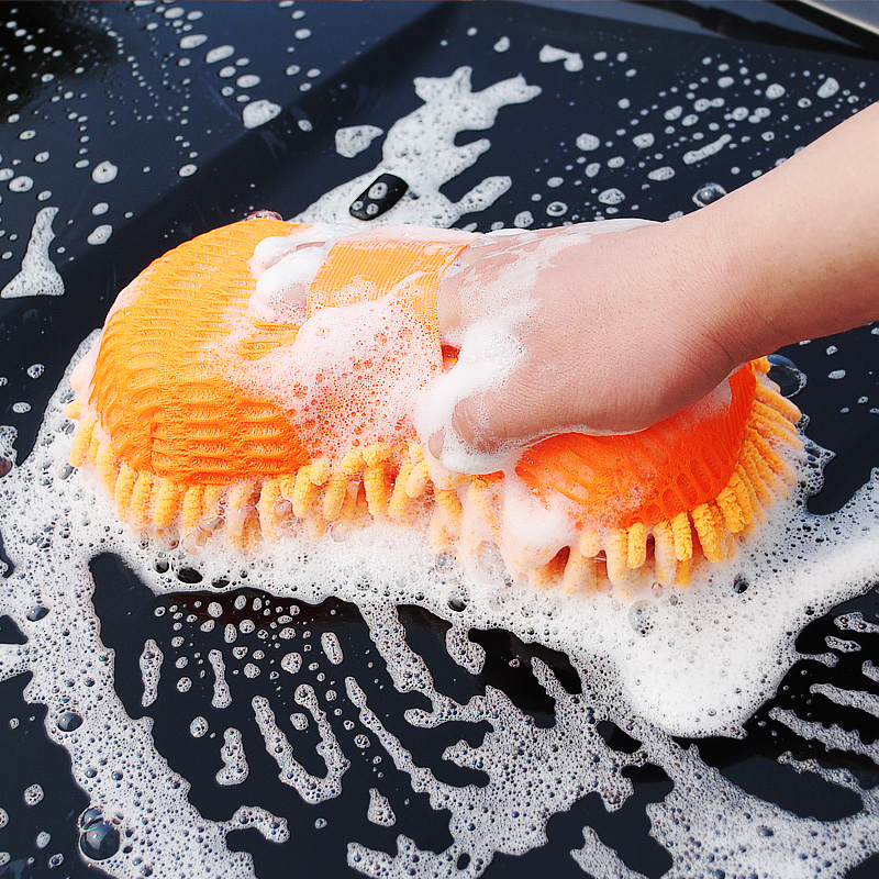 Microfiber Car Cleaning Brush Sponge Microfiber Car Cleaning Brush Sponge