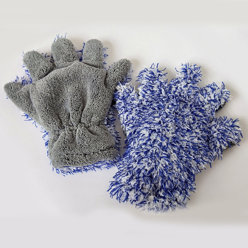 Microfiber Car Wash Hand Mitt Microfiber Car Wash Hand Mitt