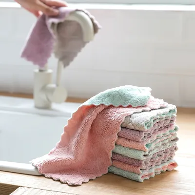 Microfiber Cleaning Cloth Kitchen Towel
