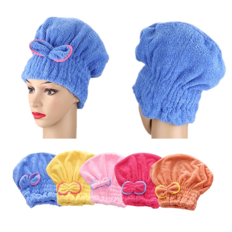 Microfiber Drying Hair Towel Cap Microfiber Drying Hair Towel Cap