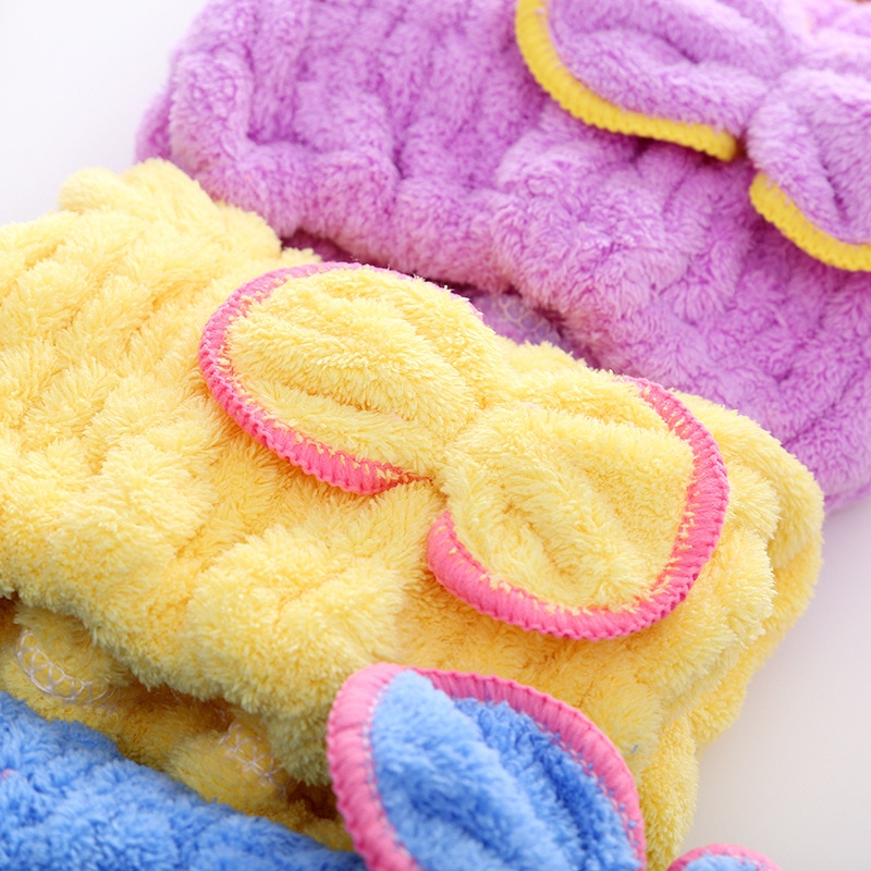 Microfiber Drying Hair Towel Cap Microfiber Drying Hair Towel Cap