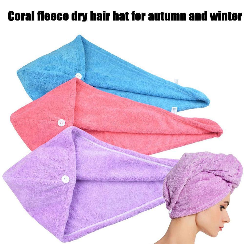 Microfiber Hair Drying Towel Cap Microfiber Hair Drying Towel Cap