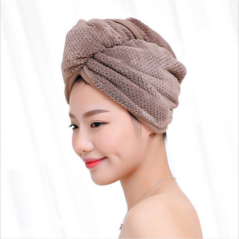 Microfiber Hair Turban Quick Dry Towel Microfiber Hair Turban Quick Dry Towel