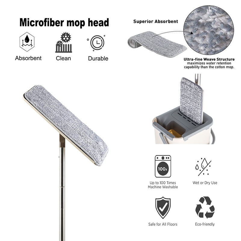Microfiber Mop Bucket System Microfiber Mop Bucket System