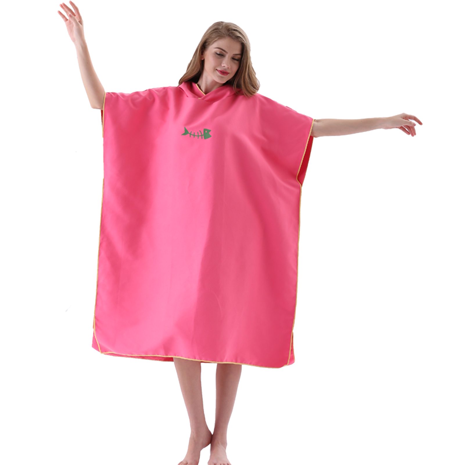Microfiber Poncho Beach Towel