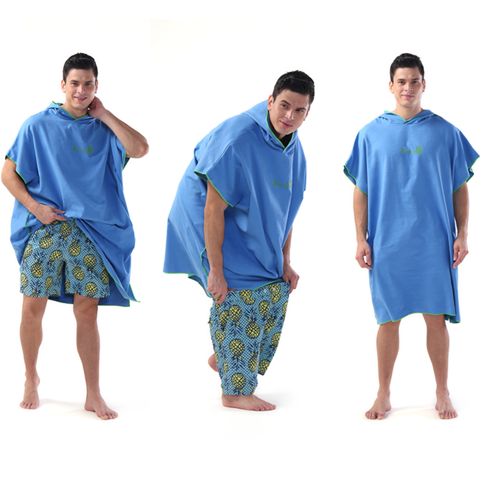 Microfiber Poncho Beach Towel