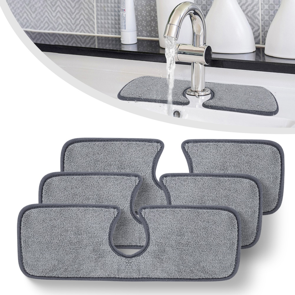 Microfiber Sink Faucet Absorbent Mat
