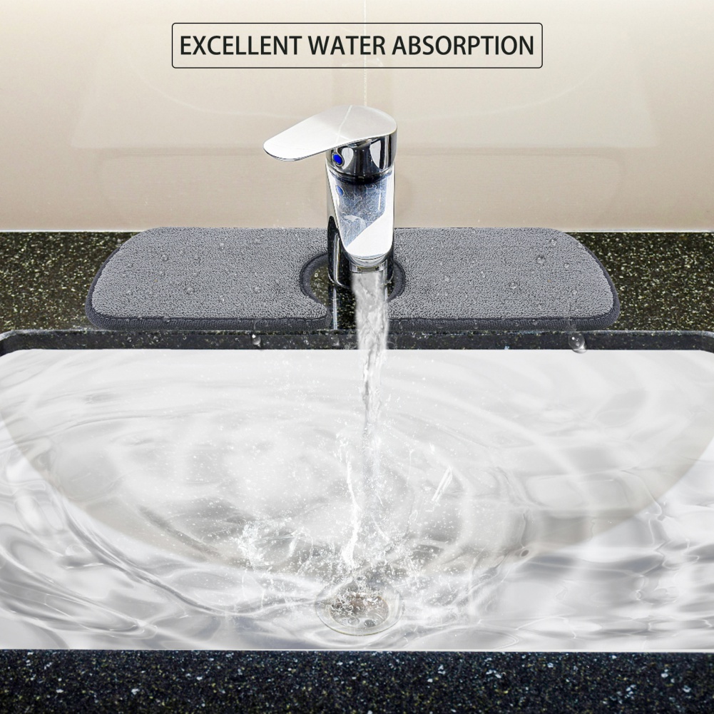 Microfiber Sink Faucet Absorbent Mat