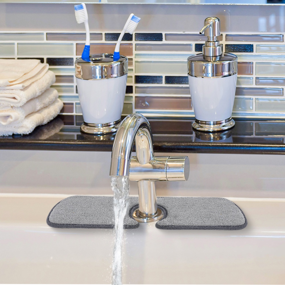 Microfiber Sink Faucet Absorbent Mat