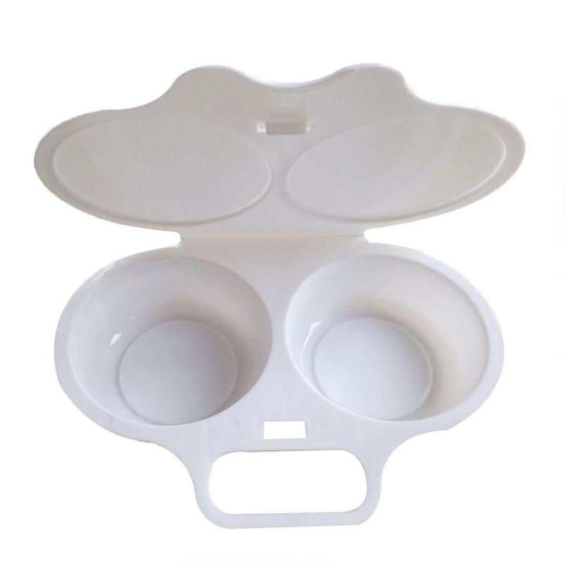 Microwavable Egg Cooker Double Egg Poacher Microwavable Egg Cooker Double Egg Poacher