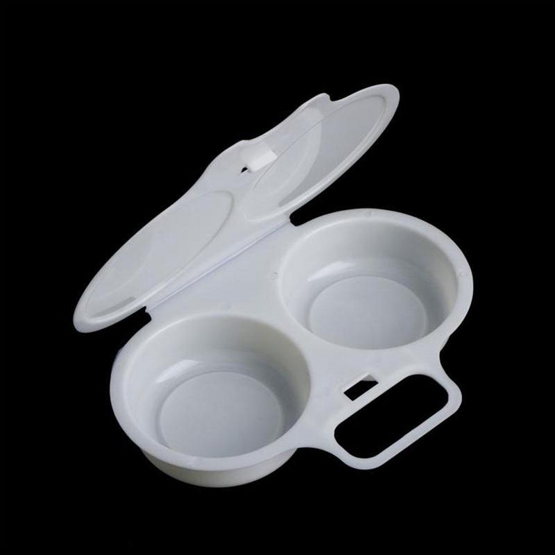 Microwavable Egg Cooker Double Egg Poacher Microwavable Egg Cooker Double Egg Poacher