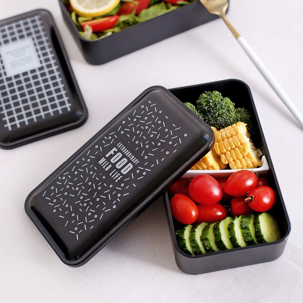 Microwavable Lunch Box 2-Layer Container Microwavable Lunch Box 2-Layer Container