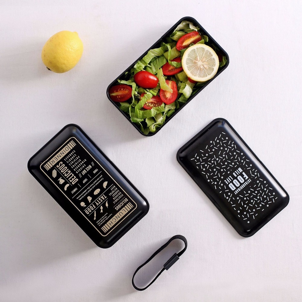 Microwavable Lunch Box 2-Layer Container Microwavable Lunch Box 2-Layer Container