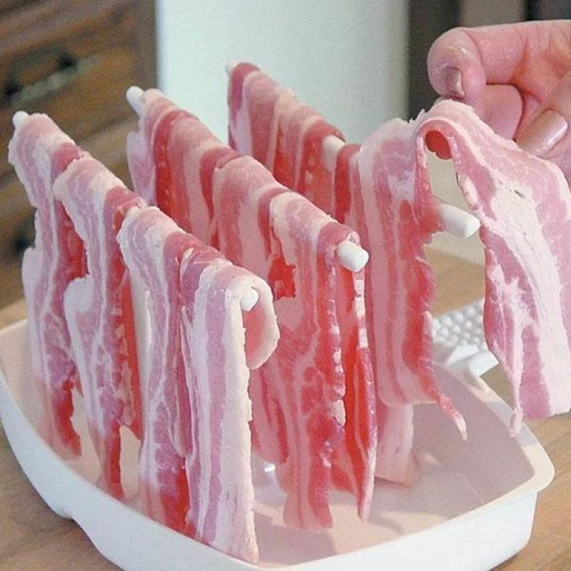 Microwave Bacon Cooker Rack