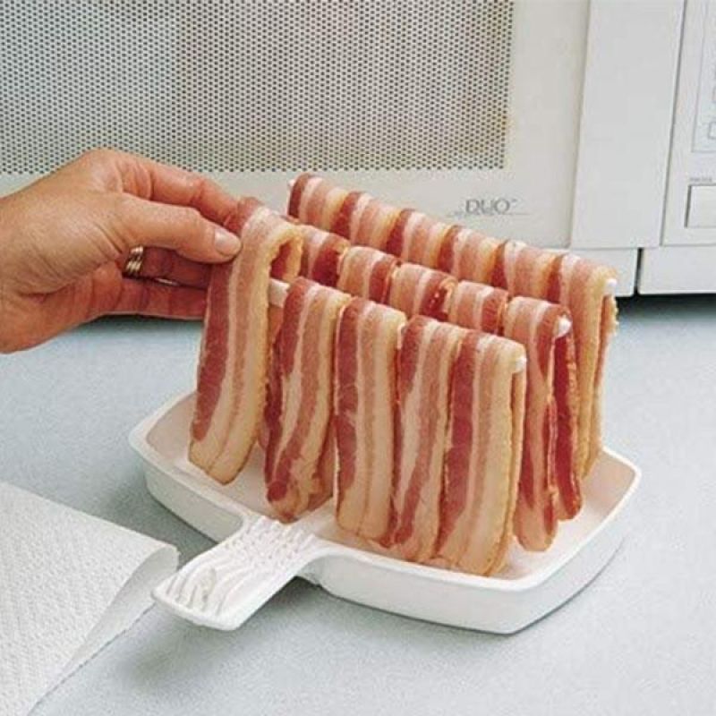 Microwave Bacon Cooker Rack