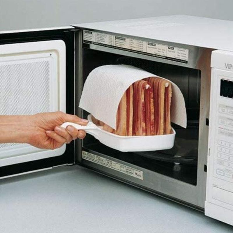 Microwave Bacon Cooker Rack