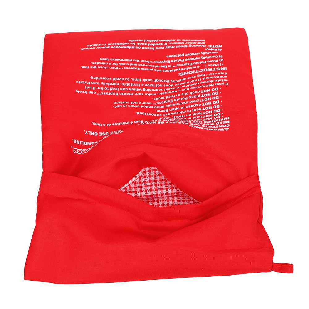 Microwave Baked Potato Bag Reusable Bag