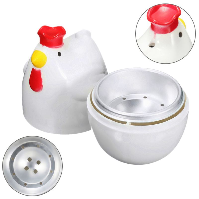Microwave Chicken Pot Boiled Egg Steamer