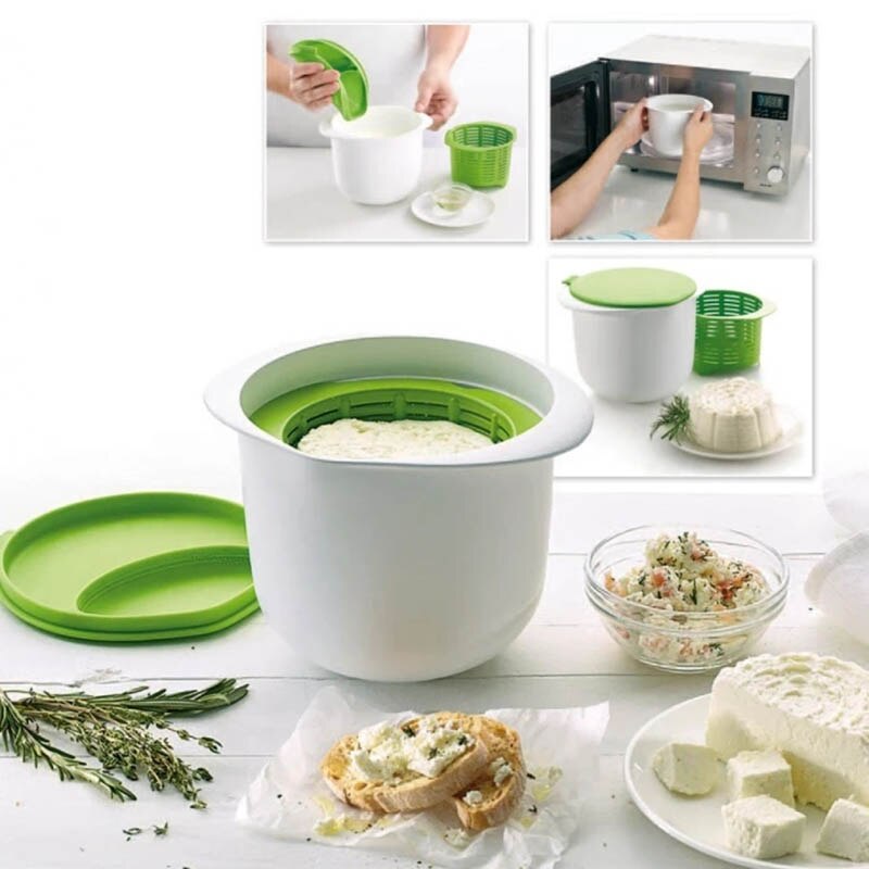 Microwave DIY Cheese Mold Press