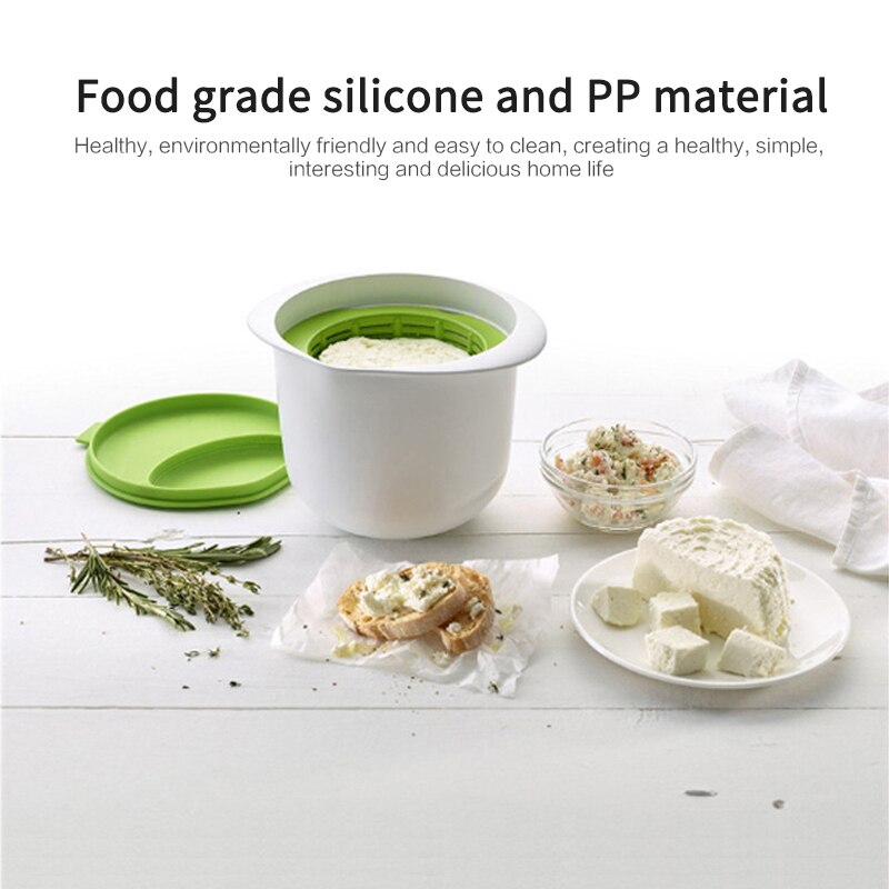Microwave DIY Cheese Mold Press