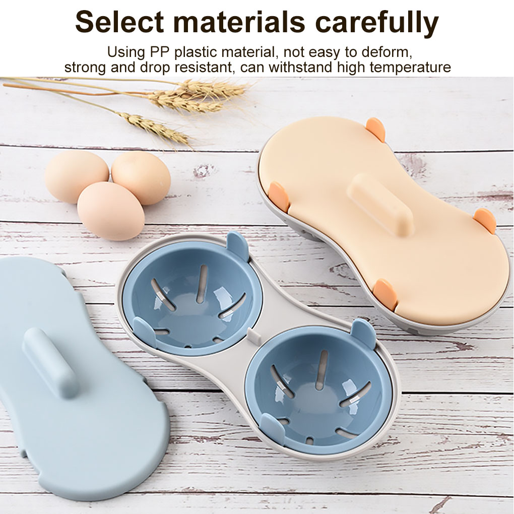 Microwave Double Egg Poacher